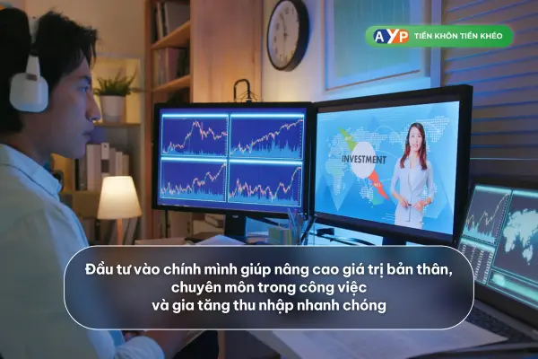 Muốn phát triển tài chính cá nhân? Chỉ tiết kiệm thôi là không đủ! 4 Đầu tư vào bản thân là cách giúp bạn gia tăng tài chính cá nhân vững vàng hơn