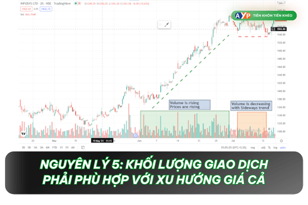 Nguyên lý 5: Xu hướng giao dịch phù hợp với giá cả - Lý thuyết Dow là gì?