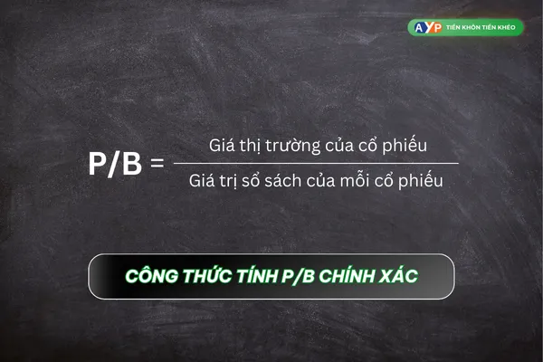 Chỉ số P/B được tính như thế nào?