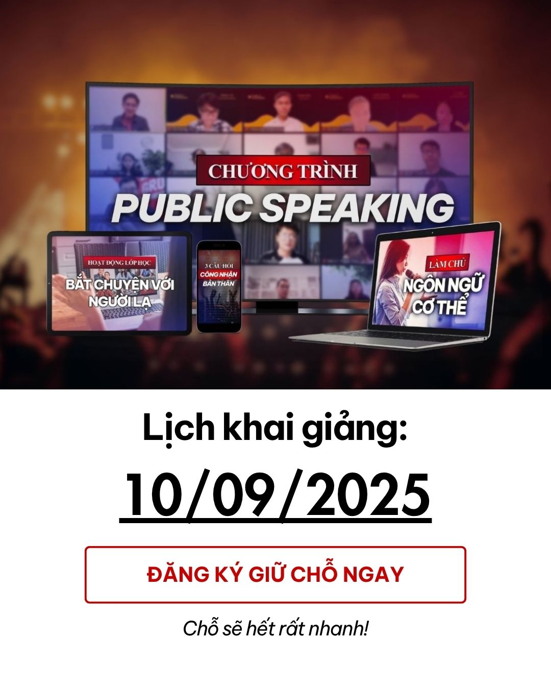 Khoá học Kỹ năng Giao tiếp – Public Speaking 22 Khoá học Kỹ năng Giao tiếp – Public Speaking 11