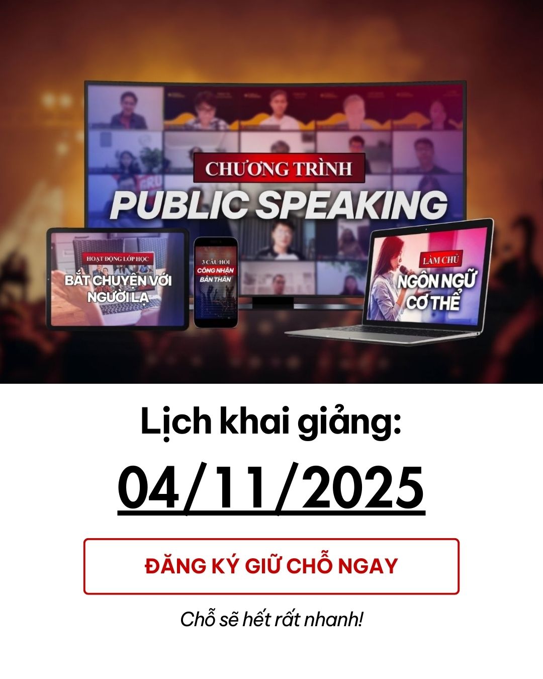Khoá học Kỹ năng Giao tiếp – Public Speaking 22 Khoá học Kỹ năng Giao tiếp – Public Speaking 11